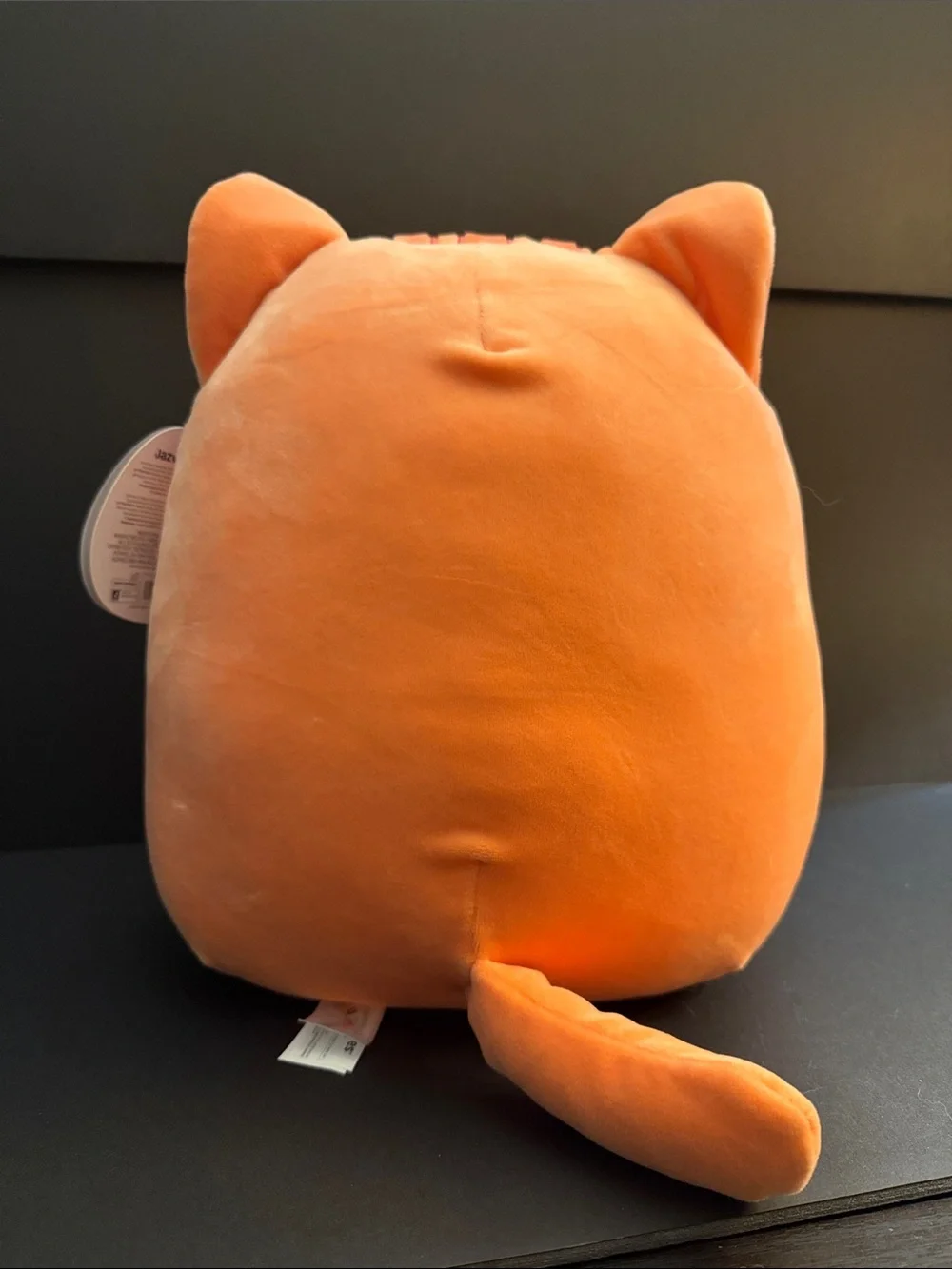 Squishmallows - Orange Cat “Gigi” Plush with Teal Heart